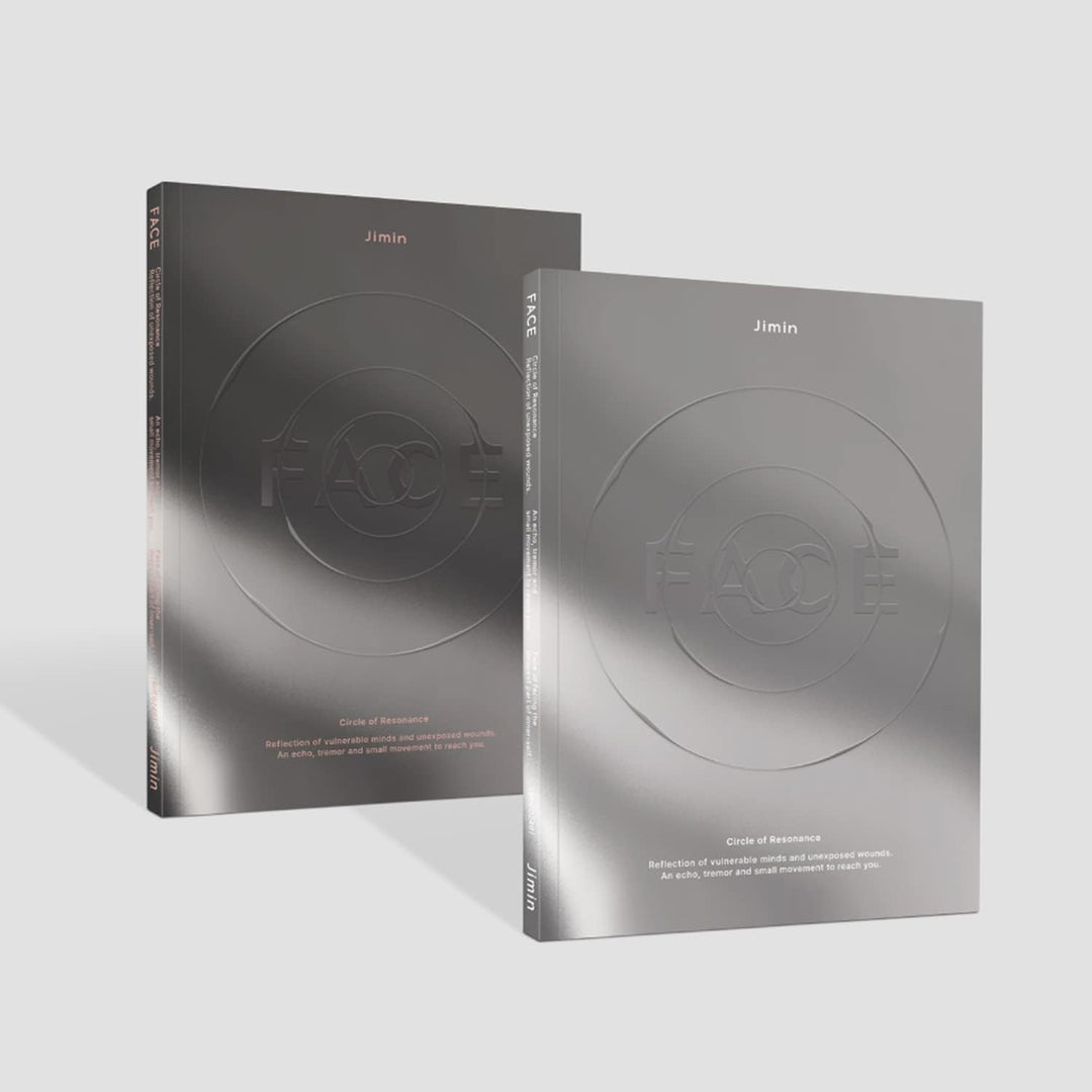 JIMIN OF BTS - [FACE] (Invisible Face Ver.) Photo Book + CD + Photo Card A + Photo Card B + Post Car