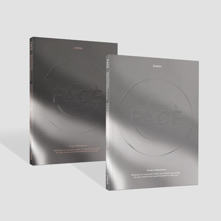 JIMIN OF BTS - [FACE] (Invisible Face Ver.) Photo Book + CD + Photo Card A + Photo Card B + Post Car