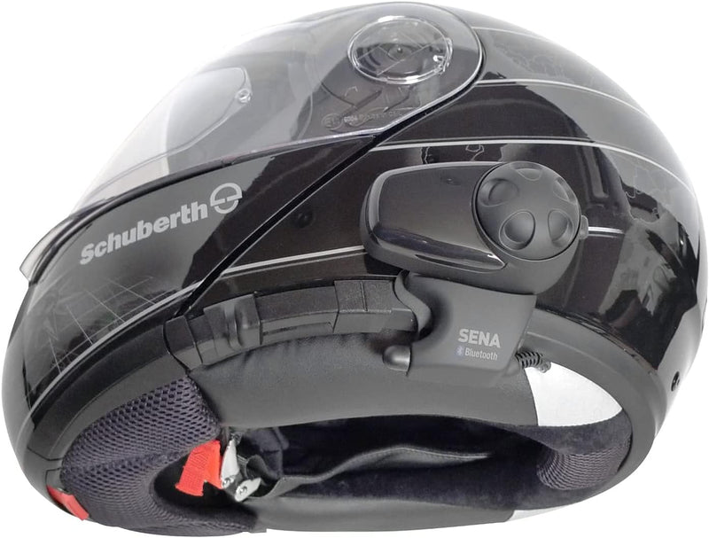 Sena SMH10 Bluetooth-Kommunikationssystem für Motorräder mit Kabel- und Schwanenhalsmikrofon Doppelp