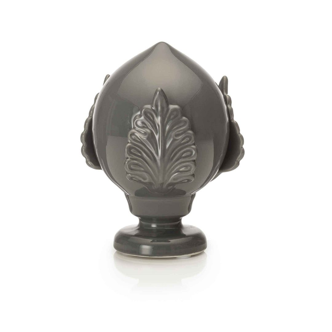 Palais Royal Pumo Pomo Pugliese Dekoration Grau 17 cm Keramik