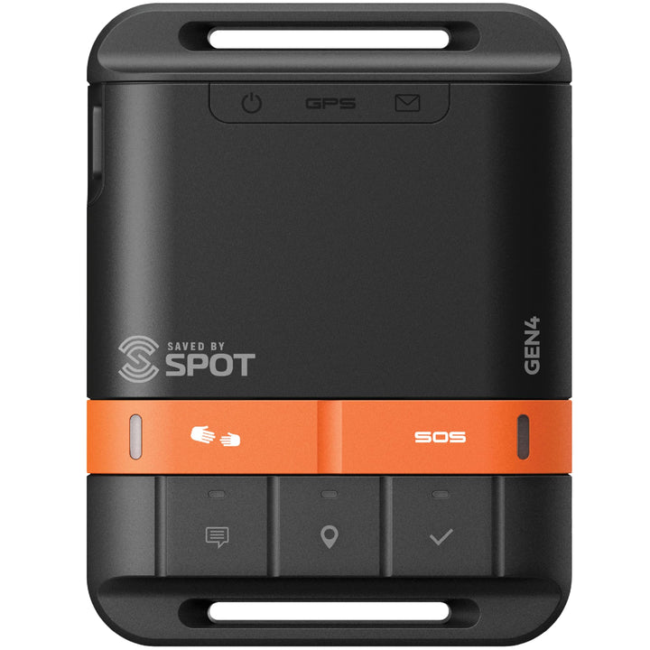 Spot Gen4 Satelliten-GPS-Messenger | Handheld tragbarer Tracker für Wandern, Camping, Alleinarbeit u
