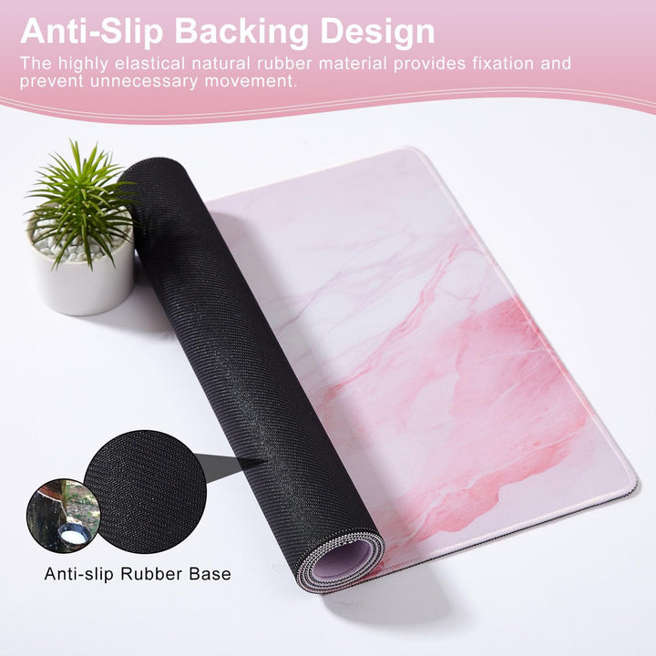 Schreibtischunterlage Mauspad, Mauspad XXXL 900 x 400mm, Mausunterlage Gross, Gaming Mouse Pad, Ausl
