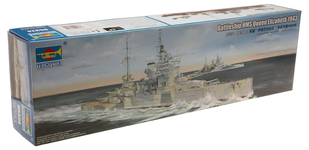 Trumpeter 05324 Modellbausatz Battleship HMS Queen Elizabeth