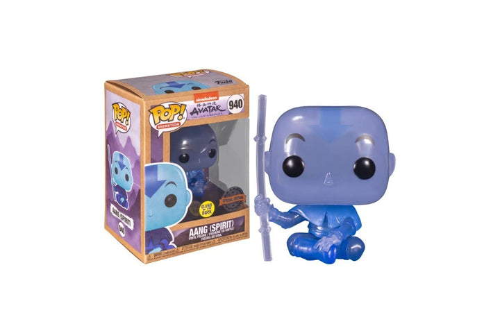 FUNKO POP! Animation Avatar The Last Airbender #940 - Aang [Spirit] Glow-in-the-Dark Exclusive