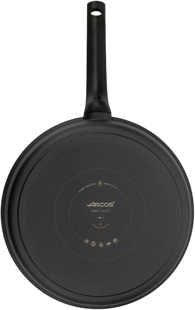 ARCOS Thera Antihaft-Pfanne 30 cm für Induktion, Gas und Glaskeramik Grosse Aluminiumguss-Kochpfanne