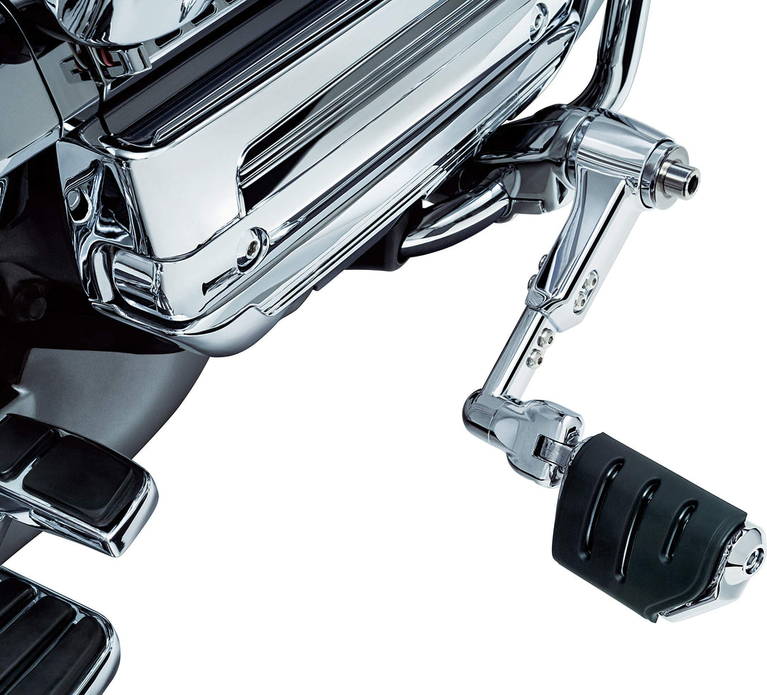 Kuryakyn 4081 Motorrad-Fusssteuerung: Ergo III Cruise Mounts mit Trident Dual ISO Pegs für 2001–17 H