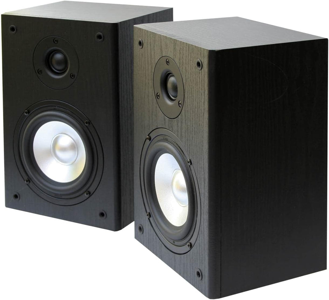 E-Lektron BK-55 HiFi Stereo Regal-Lautsprecher Paar passiv mt 5,5" Tieftöner…