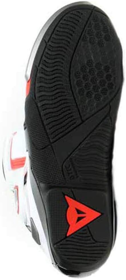 Dainese Torque 3 Out Damen Motorradstiefel 38 EU Black White Fluo Red, 38 EU Black White Fluo Red