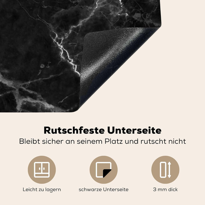 Herdabdeckplatte Einteilig Induktionsmatte Küche Abdeckung Ceranfeld Herd Abdeckplatte Deko Vinyl Ma