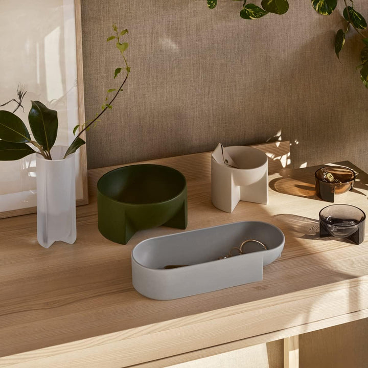 Iittala Kuru Keramik Schale, Braun, 160x140mm 160x140mm Braun, 160x140mm Braun