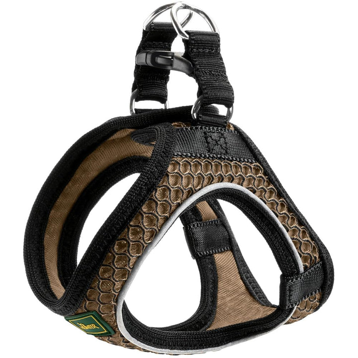 HUNTER Hundegeschirr HILO COMFORT, Farbe: braun, Easy Step-In Geschirr für kleine bis mittlere Hunde