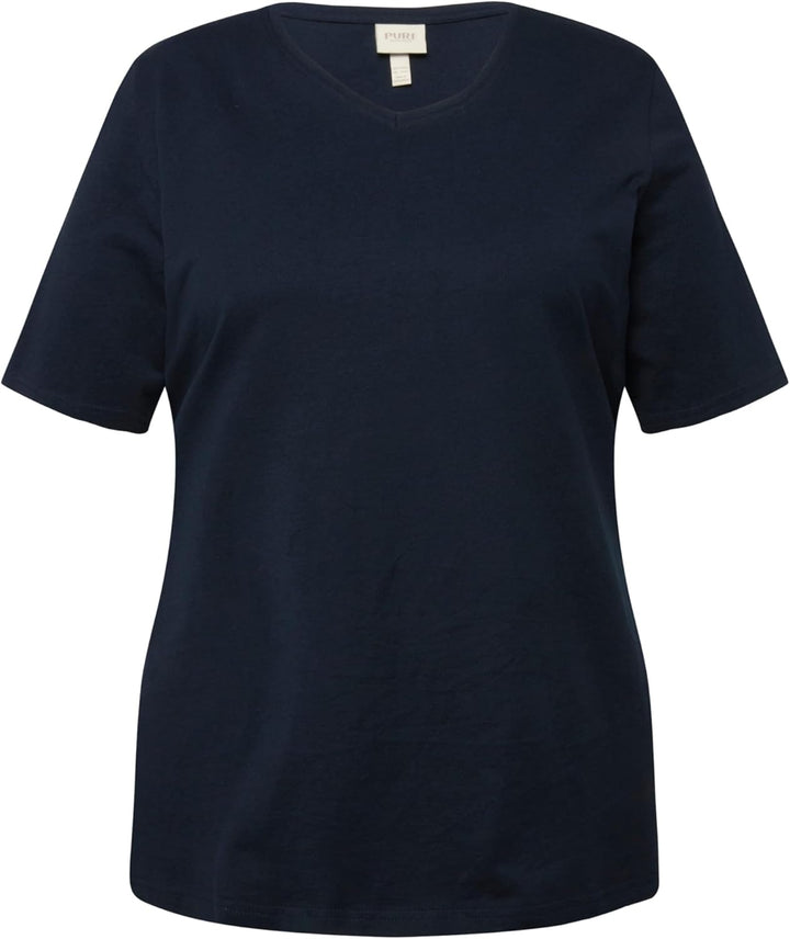 Ulla Popken Damen T-Shirt, Lila