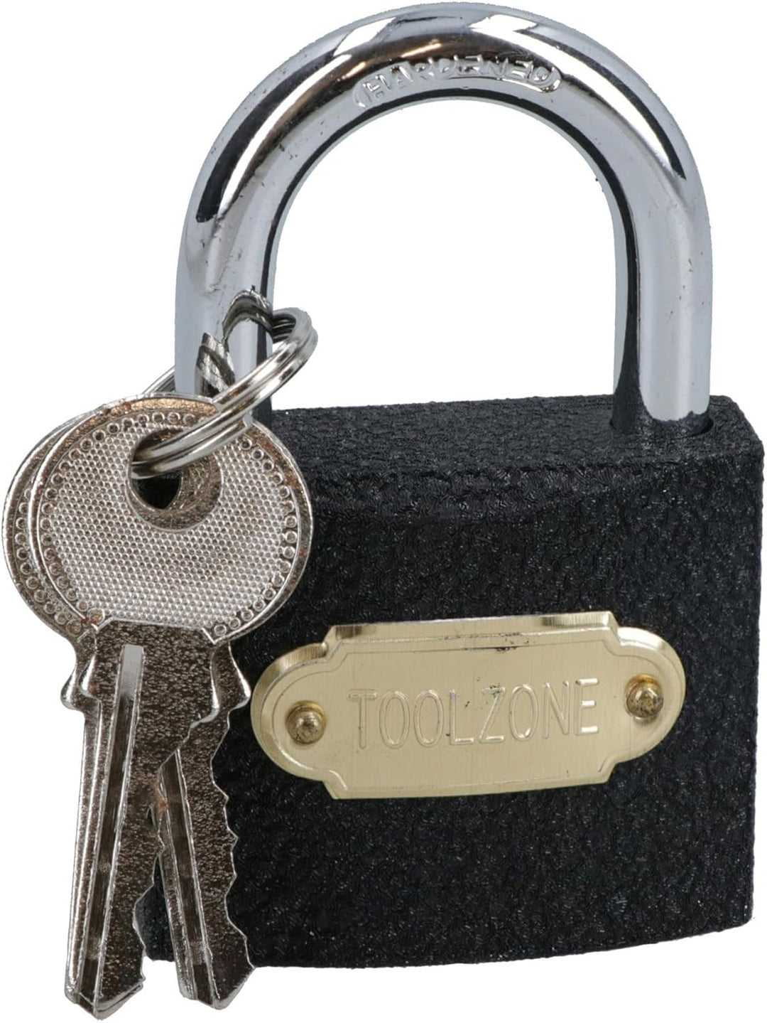 AB Tools-Toolzone Vorhängeschlösser aus Gusseisen, strapazierfähig, mit 3 Schlüsseln 4 Locks 50 mm B