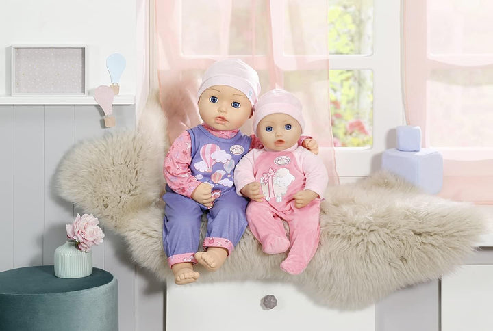 Baby Annabell, Puppe, Grosse Annabell 54cm, weiche Puppe in echter Babygrösse mit Strampler, Mütze,