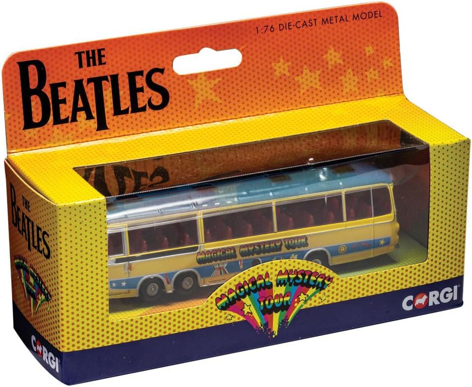 Corgi CC42419 The Beatles - Magical Mystery Tour Bus - Neues Verpackungsdesign