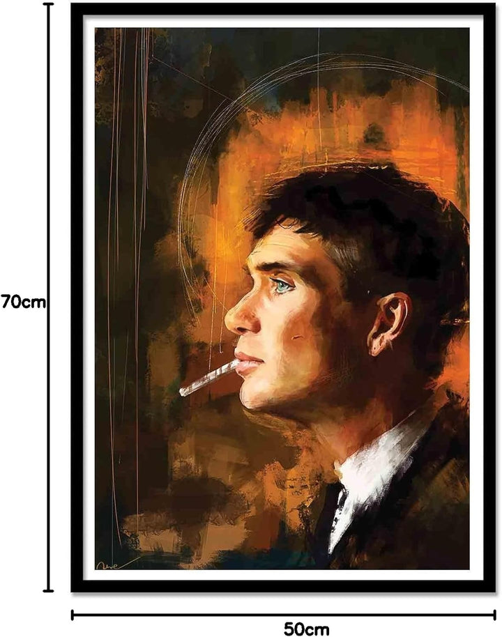 Art-Poster - Tommy Shelby - Wisesnail - 50 x 70 cm
