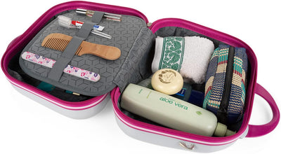 ITACA - Kosmetikkoffer Hartschale Gross, Beautycase Damen, Trolley & Handgepäck Koffer: Beauty Case