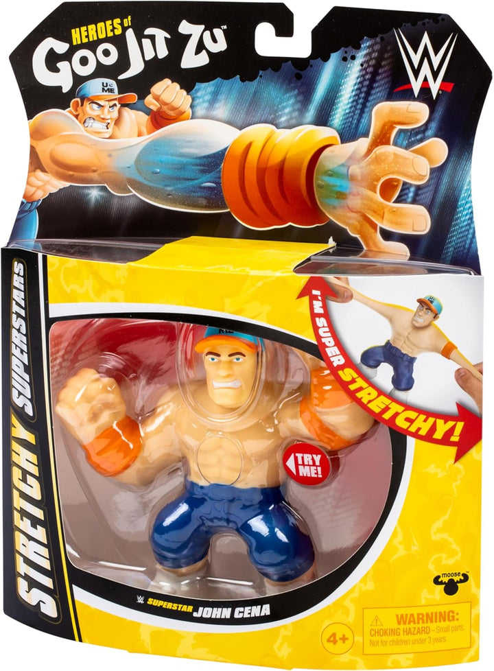 Dehnbare Figur - GOO JIT ZU WWE - John Cena - 11 cm - Elastische Textur - 3x dehnbar, John Cena