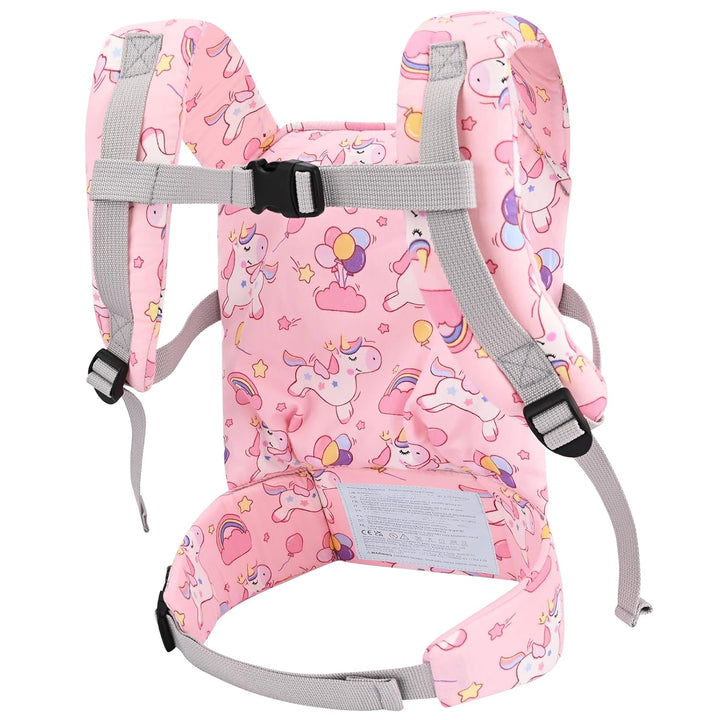 Bebamour Puppentrage für Mädchen, 3 in 1 weiches Tragetuch für Kinder, 100% Baumwolle Puppenzubehör(