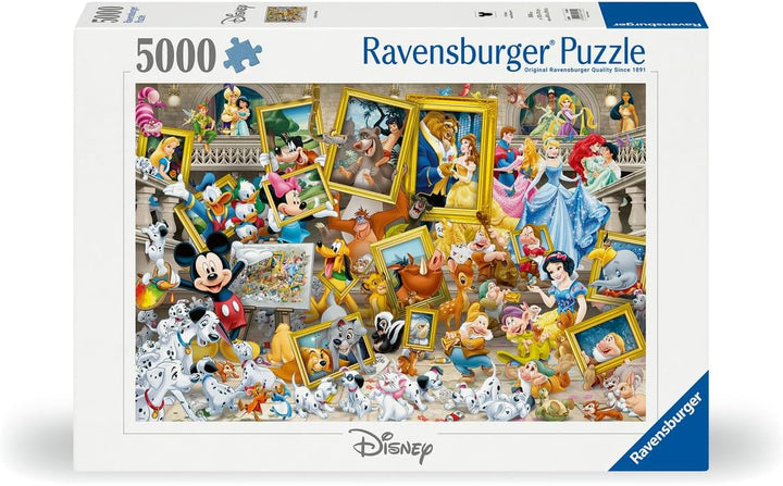 Ravensburger Puzzle 17432 - Mickey als Künstler - 5000 Teile Disney Puzzle für Erwachsene und Kinder
