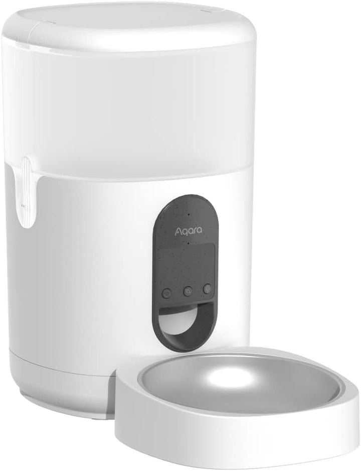 Aqara Smarter Futterautomat C1, ERFORDERT AQARA Zigbee 3.0 HUB, Futterautomat für Katzen und Hunde,