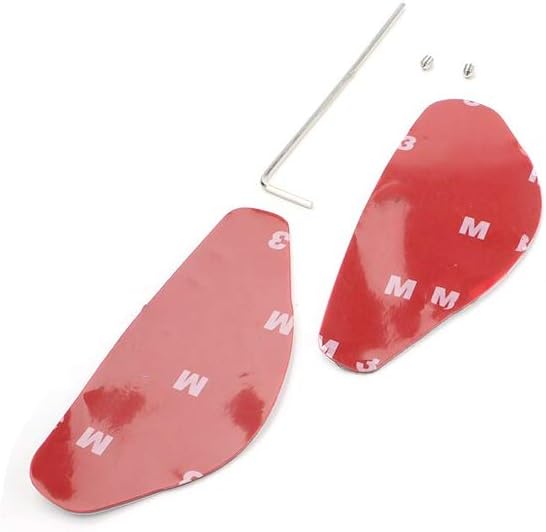 HIBEYO Lenkrad Schaltwippen Verlängerung Paddles Lenkrad für Land Rover Evoque Velar Discovery Range