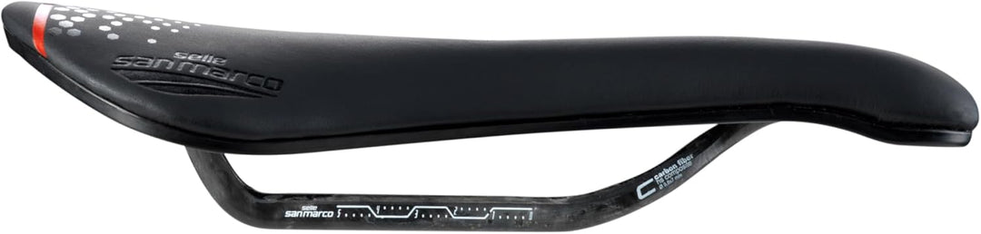 Selle San Marco Sättel Aspide Short Carbon Fx Fahrradsattel, schwarz/schwarz, Narrow (S3), Narrow (S