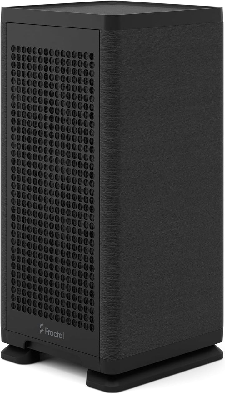 Fractal Design Mood Black PC Case - Sleek Fabric Design, 180mm Top Fan, Conceals 325mm Graphics Card