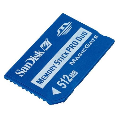 SanDisk MemoryStick Pro Duo Speicherkarte 512 MB