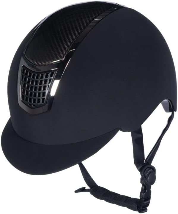 HKM Unisex ? Erwachsene Carbon Professional Reithelme, Schwarz, L