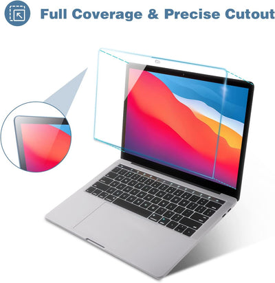 ProCase 2 Stück 9H Härte Displayschutzfolie für 13 Zoll MacBook Pro 13/ MacBook Air 13,Display Schut