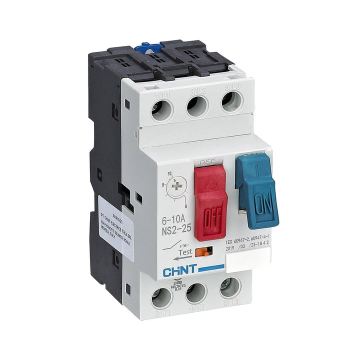Chint NS2-25-10 Manueller Motorstarter, 6 A bis 10 A Nennstrom