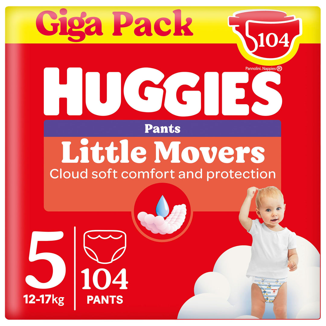 Huggies Pants Little Movers Disney, Grösse 5, 104 St. (2x52), Monatsbox Grösse 5 (Neu), Grö