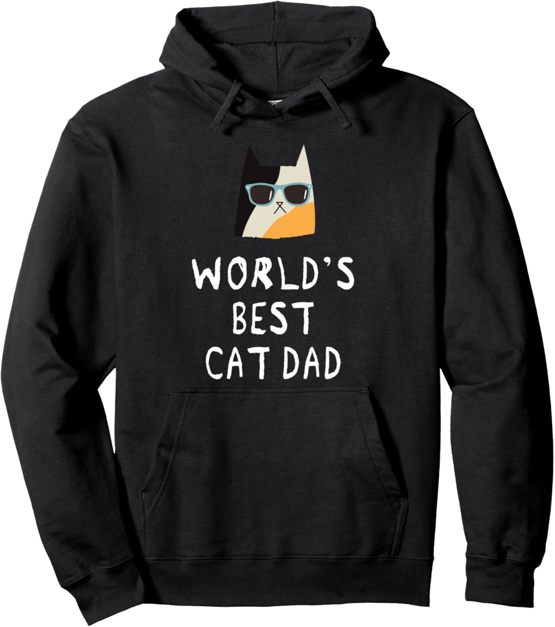Weltbester Katzen-Vati - World's Best Cat Dad - Lustig Pullover Hoodie