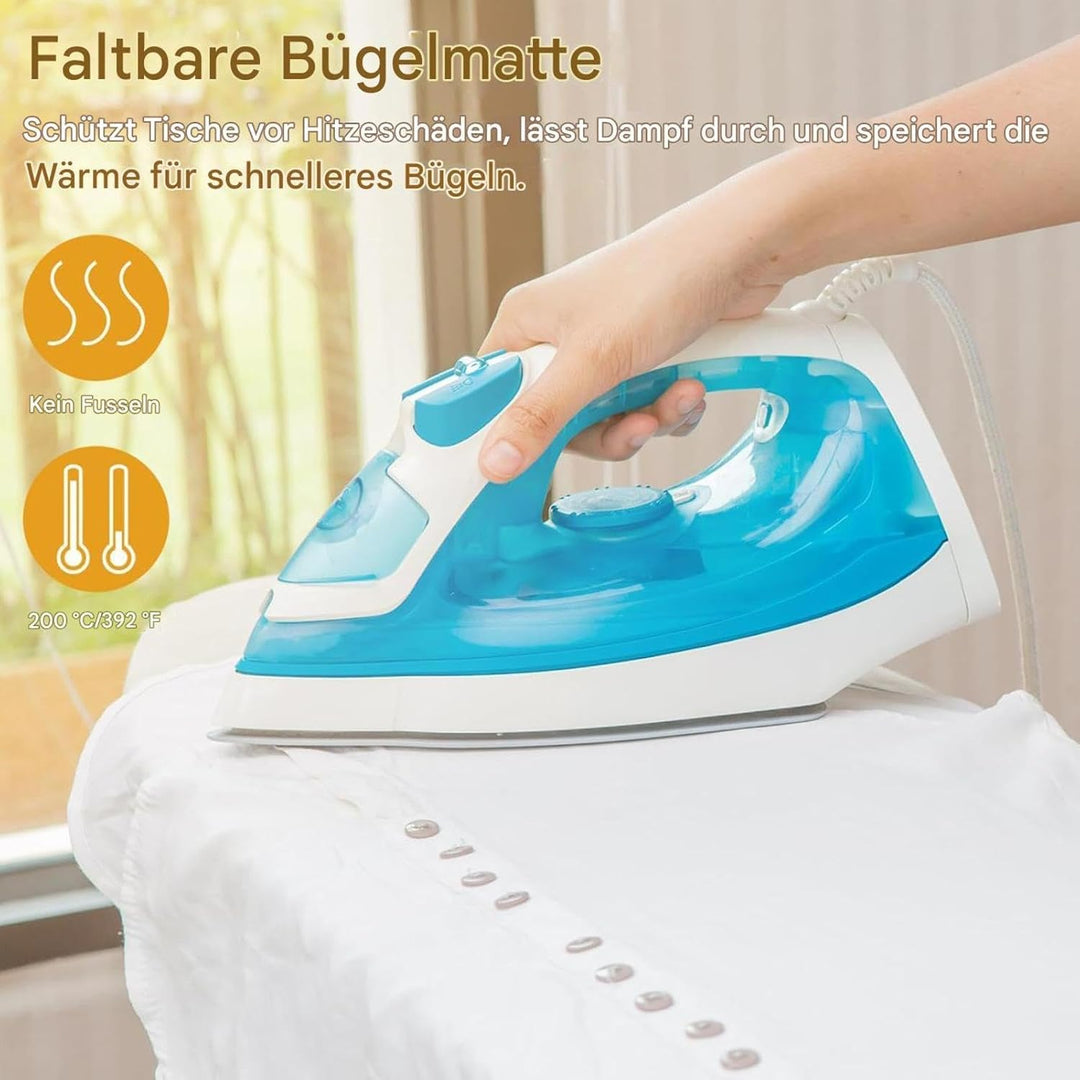 Steamer Board, Faltbare Vertikale Unterlage, Vertikales Pad zum Dämpfen von Kleidungsstücken, Tür Mo