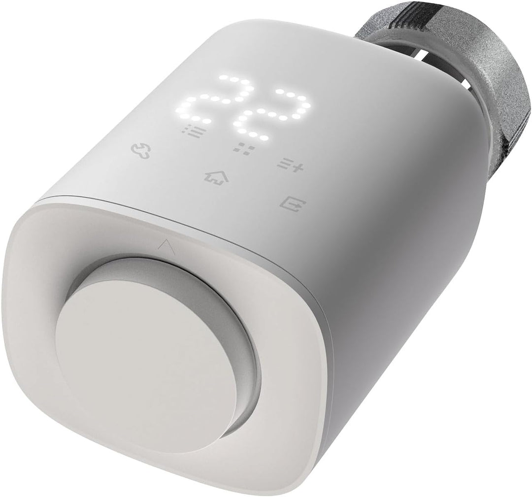 revolt Heizkörperthermostat: Programmierbares Heizkörper-Thermostat mit Bluetooth, App, LED-Display