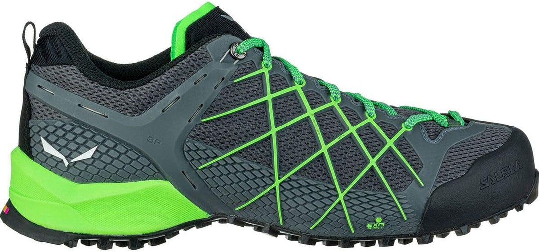 Salewa Herren Ms Wildfire Trekking-& Wanderhalbschuhe 41 EU Flintstone Fluo Green, 41 EU Flintstone