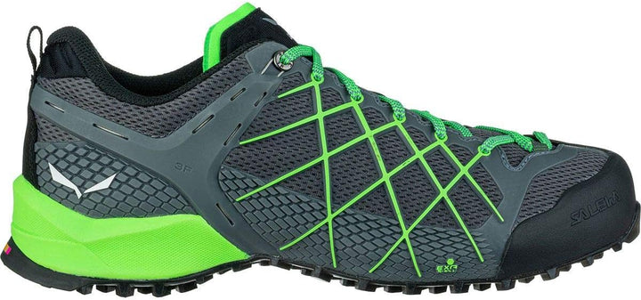 Salewa Herren Ms Wildfire Trekking-& Wanderhalbschuhe 41 EU Flintstone Fluo Green, 41 EU Flintstone
