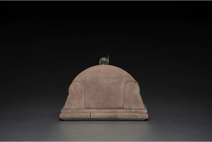 Iron Studios 1:10 Boba Fett auf Thron – Der Mandalorianer