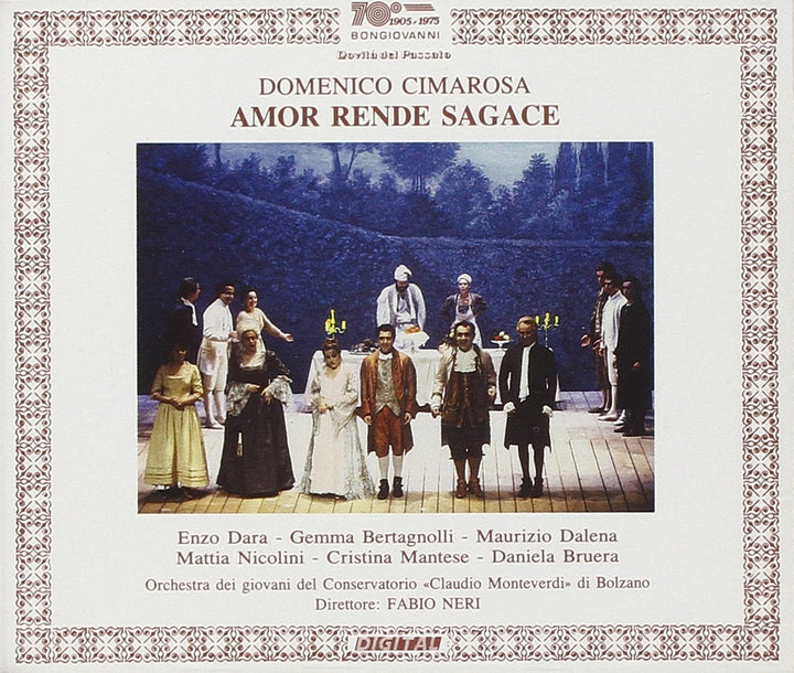 Amor Rende Sagace (Ga), Audio-CD