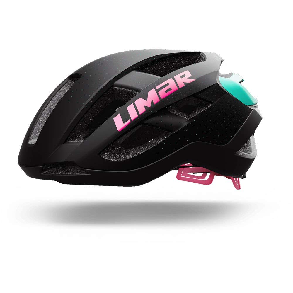 Limar Unisex – Erwachsene Air Star Helme, Mattschwarz/pink, Einheitsgrösse