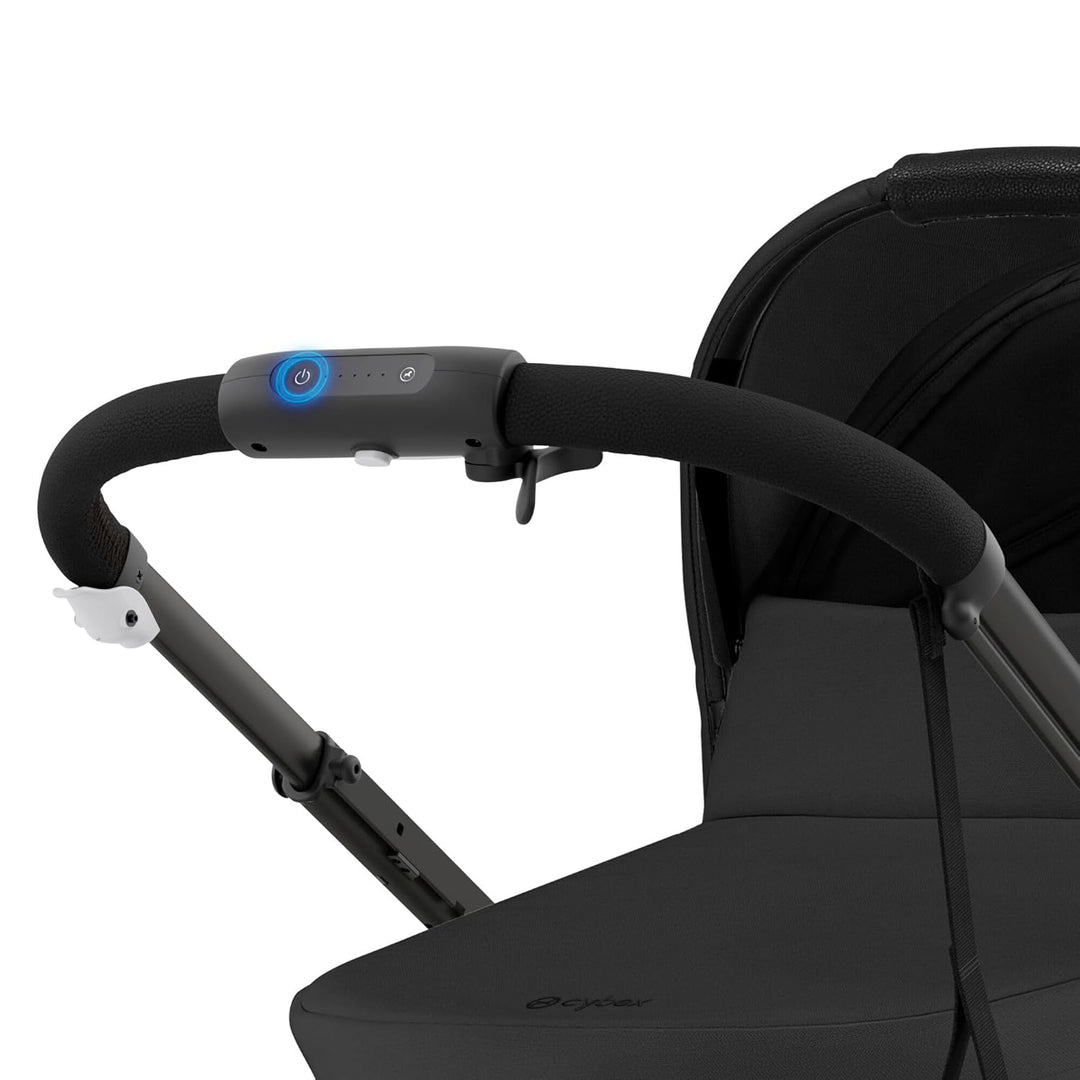 CYBEX Gold Kinderwagen e-GAZELLE S, Ab Geburt bis ca. 4 Jahre, Max. 22 kg (Single-Modus) / 2x 22 kg