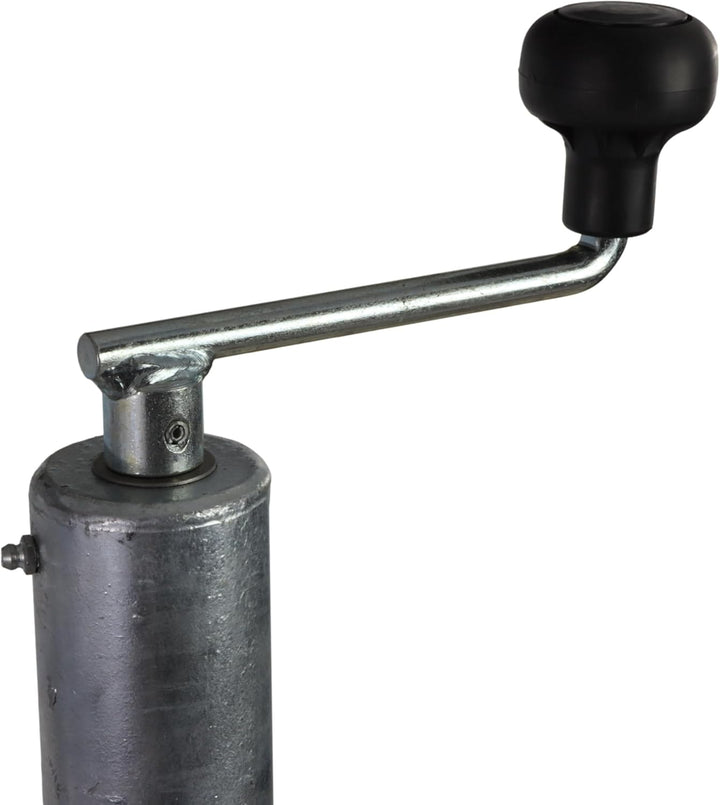 Automatik Stützrad Schwerlast 500kg Ø60mm extra Lang PKW Anhänger Spornrad 232x80mm Wohnanhänger Car