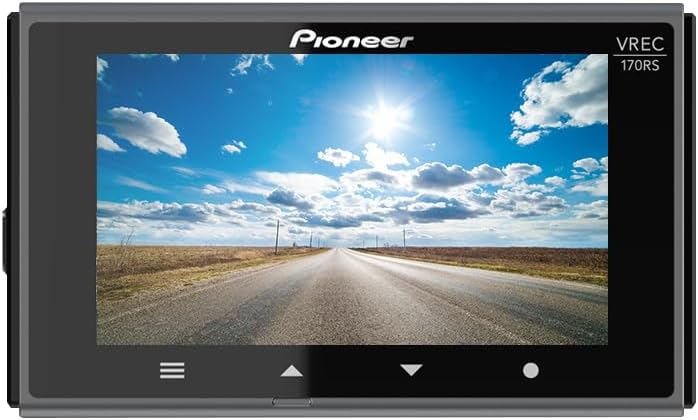Pioneer VREC-170RS Dashcam: Frontkamera mit Full HD Aufzeichnung, 139° Weitwinkel, GPS-Tracking, Par