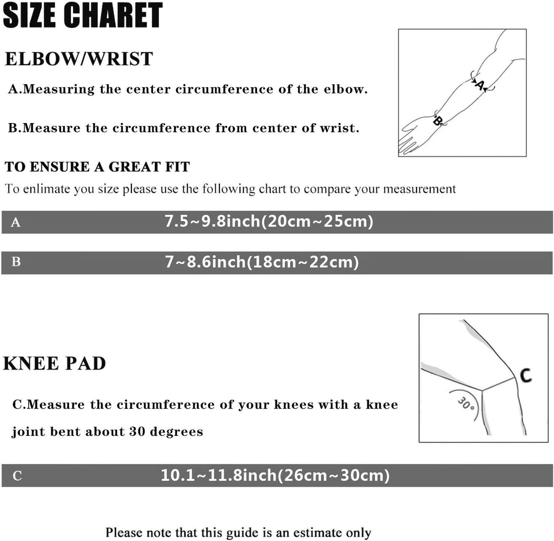 CKE Kinder Knieschützer für Kinder/Jugendliche, Ellbogenschützer Schutzvorrichtungen für Jungen Mädc