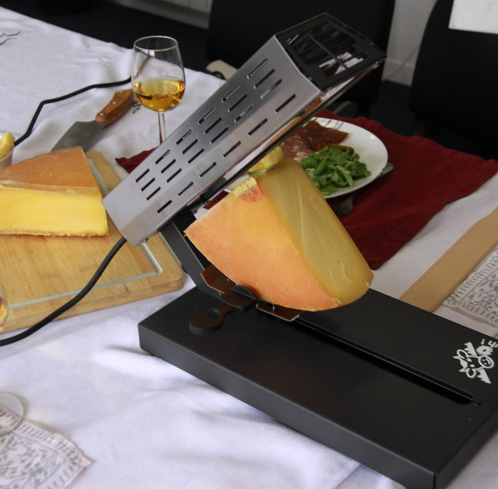 LITTLE BALANCE 8761 Savoyarde 1/4 Mahlwerk, traditioneller Raclette, Viertelmahlwerk, 4 Personen, ve