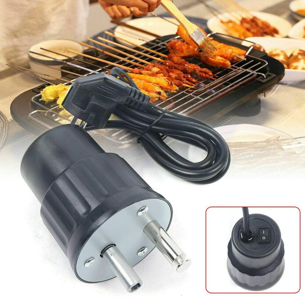 Grillmotor 220V Elektrisches Rotisserie Grill Motor Aluminium BBQ Braten Motor Barbecue Grill Motor