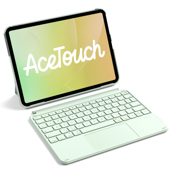 Inateck Hülle mit Tastatur,Ultraleichte Tastatur für iPad 10/11 Generation A16 2025 11 Zoll,iPad Air