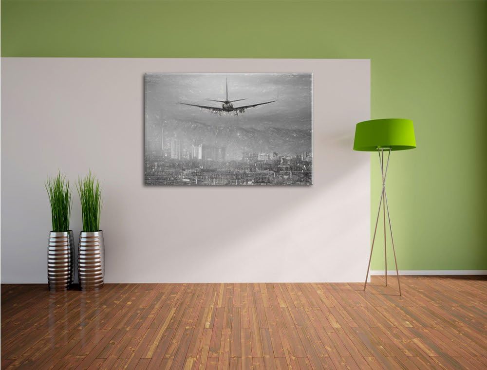 Pixxprint Urlaubsreise nach Las Vegas Kunst als Leinwandbild/Grösse: 100x70 cm/Wandbild/Kunstdruck/f