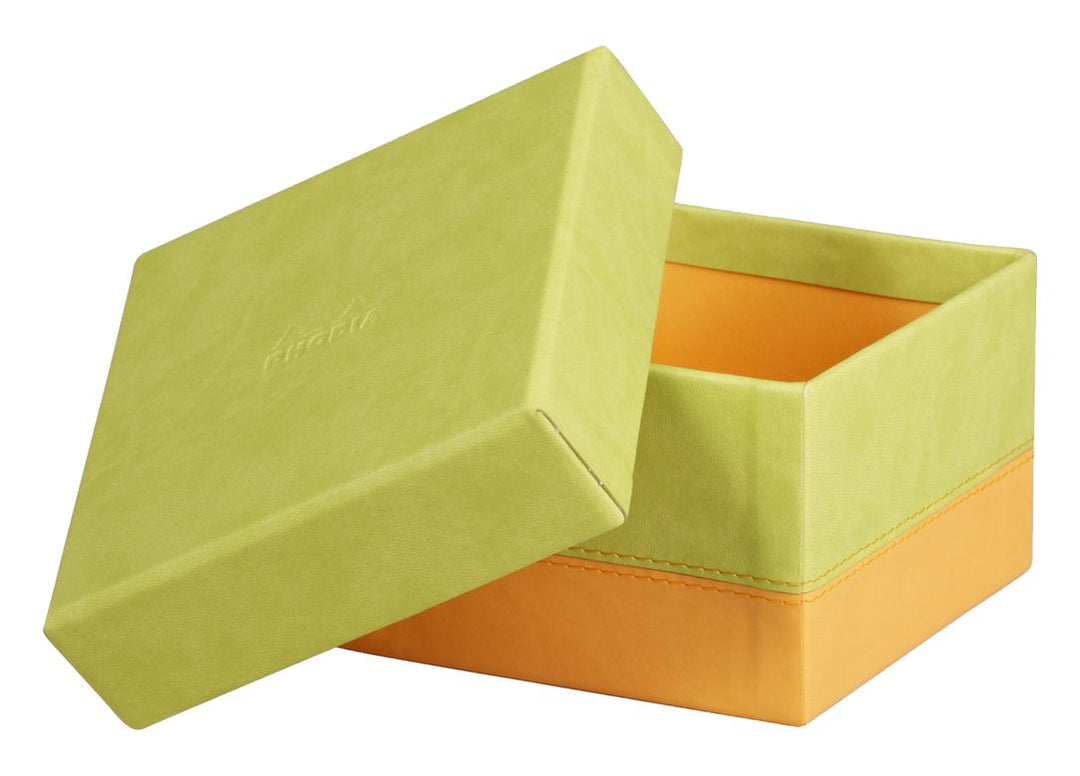 Rhodia 318884C Set mit 5 Boxen (aus italienischem Kunstleder, elegant und praktisch, ideal für Ihre